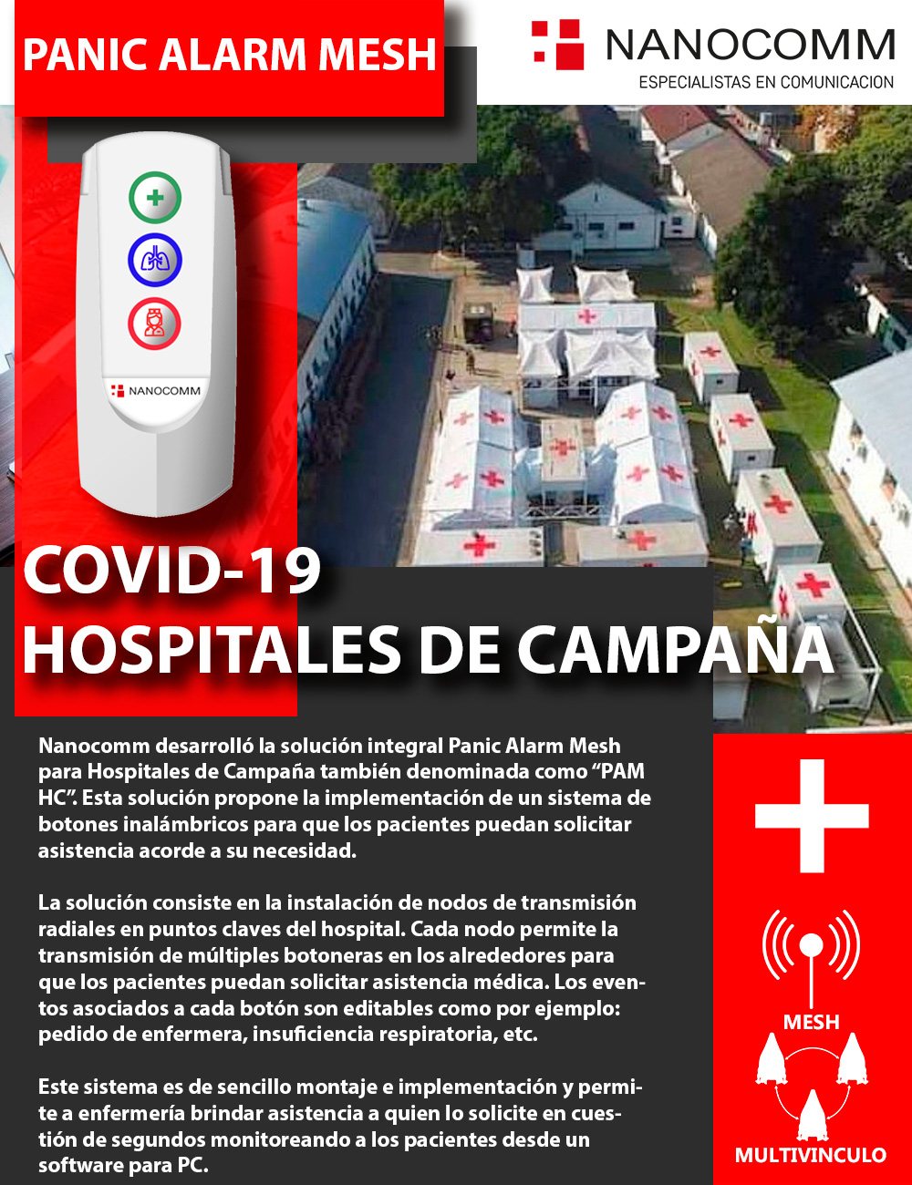 Sistema Pam Hospitales de Campaña